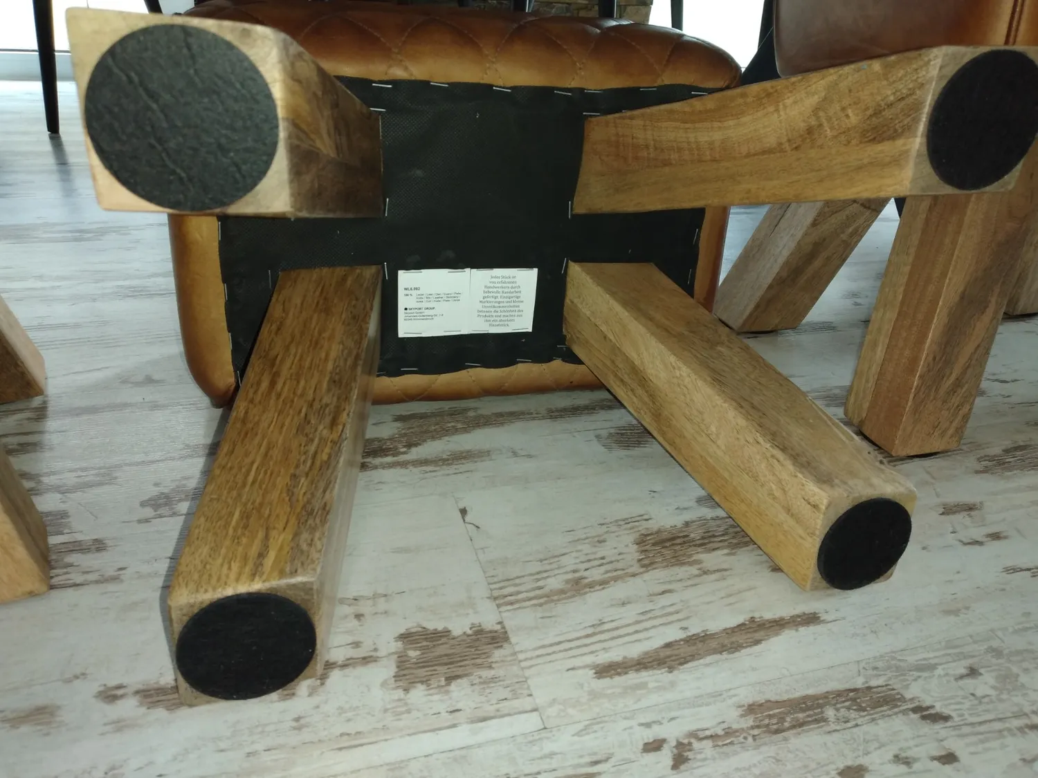 Adsamm feltrini autoadesivi tondi 24pz neri Ø50 mm spessi