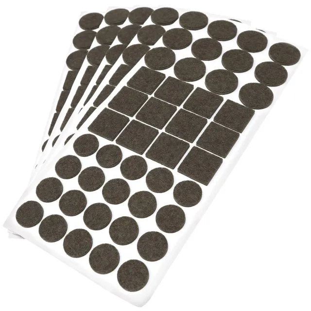 Adsamm feltrini autoadesivi marroni 220 pezzi 3,5 mm
