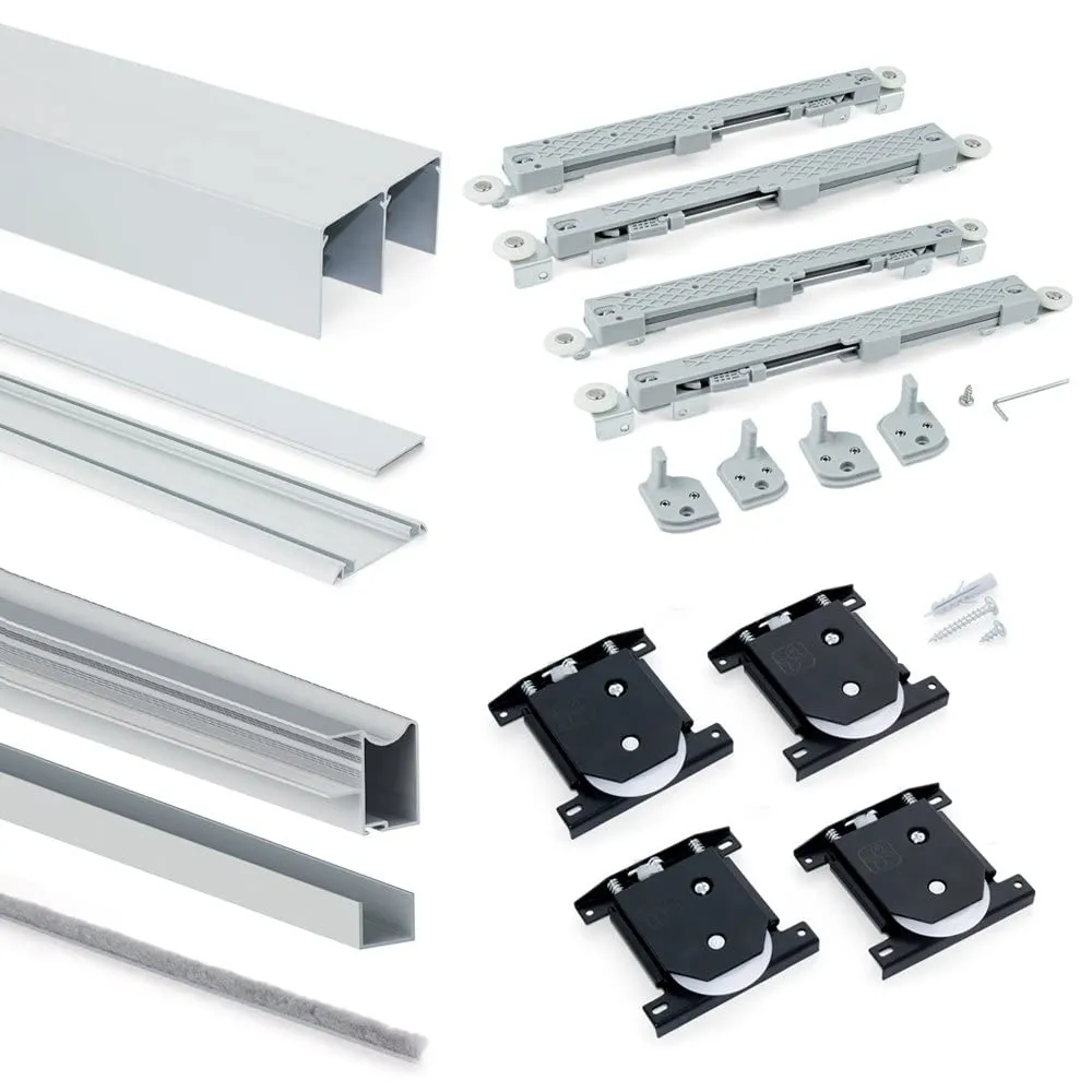 Emuca Vall sistema armadio 2 ante 19 mm soft