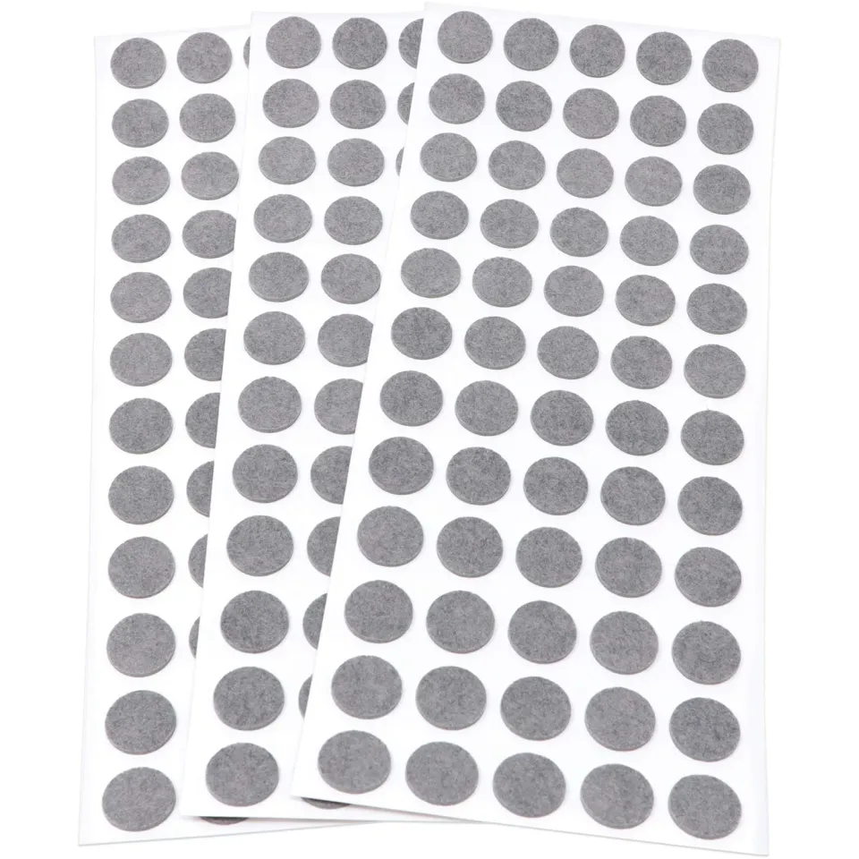 Adsamm ultrasottili ø14 mm feltrini grigi 180 pz 1,5 mm