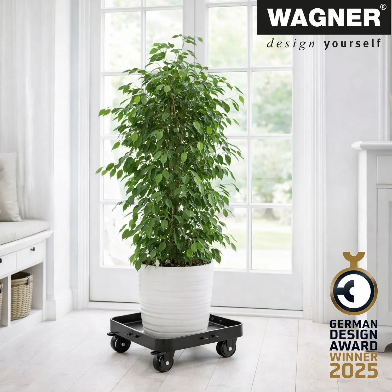 Wagner Sun City Exclusive GH 0816 carrello portavasi 40-54 cm 200 kg