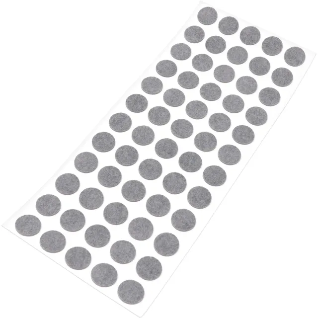 Adsamm feltrini ultrasottili ø 14 mm grigi 60 pezzi 1,5 mm