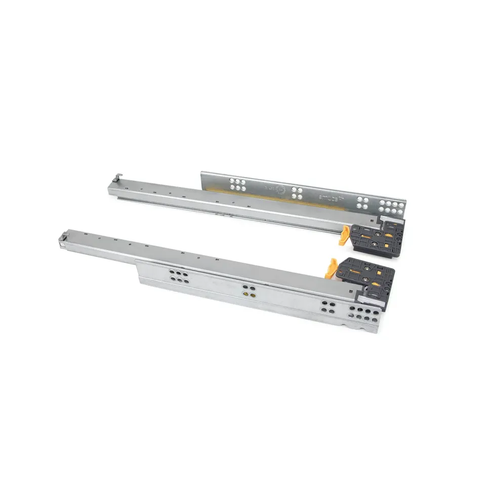 Emuca guide cassetti 390 mm soft 30 kg zincato