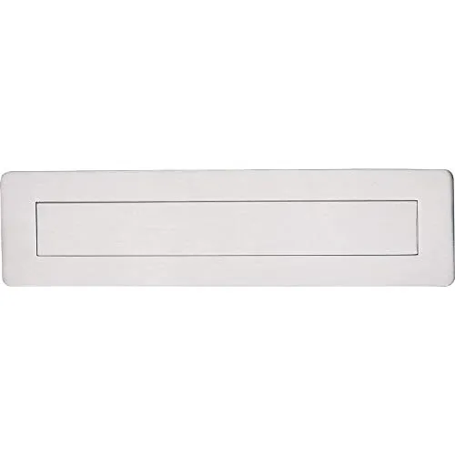 Gedotec 315x80 mm feritoia porta inox argento interna