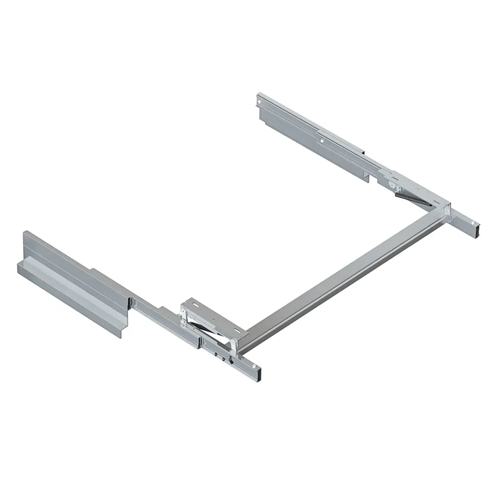Emuca Atim Guide tavolo allungabile L370 mm alluminio 40 kg