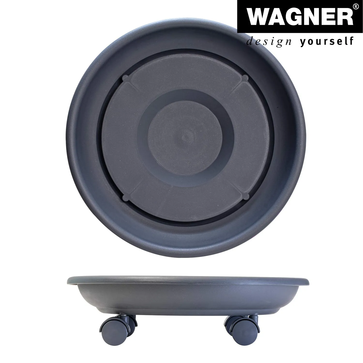 Wagner Serie K 20103701 carrello piante antracite Ø34 cm