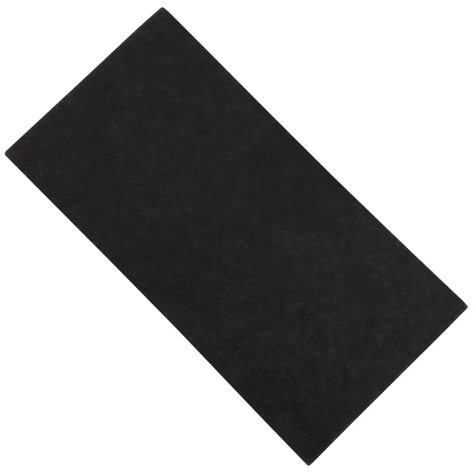 Adsamm Feltro Autoadesivo 1,5 mm Nero 10 Fogli 10x20 cm
