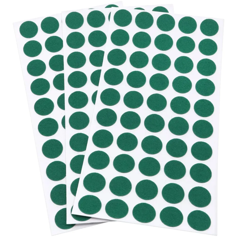 Adsamm Feltrini Ultrasottili Ø16mm Verde 150pz 1,5mm