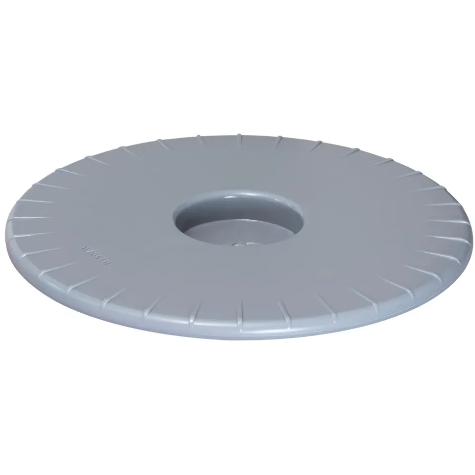 Wagner Ultraflat Sottovaso Ø30 cm Grigio 100 kg