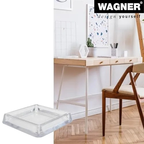 Wagner EH 0340 sottobicchieri mobili 4 pezzi trasparenti plastica