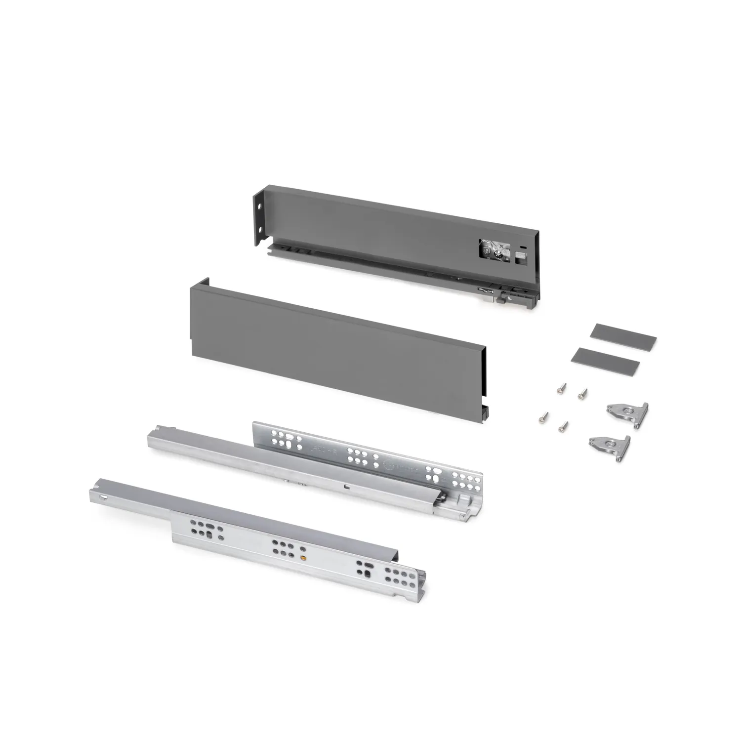 Emuca Concept Kit Cassetto H178 L350 mm Bianco Soft