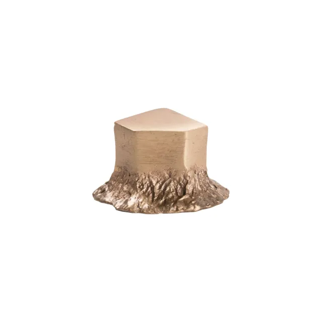 NIVA Design Solido pomello ottone nero singolo