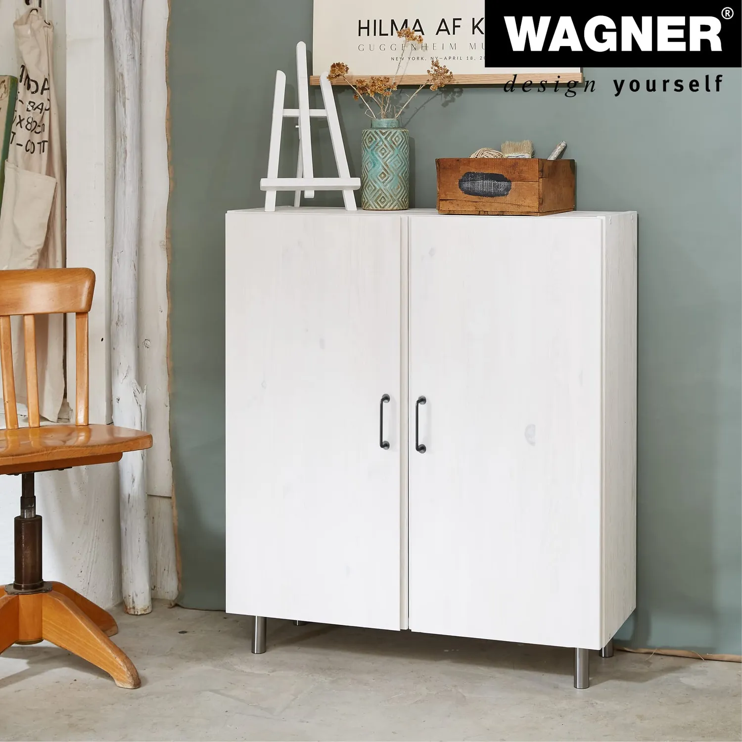 Wagner Classic 12111001 gamba mobile acciaio 100 mm