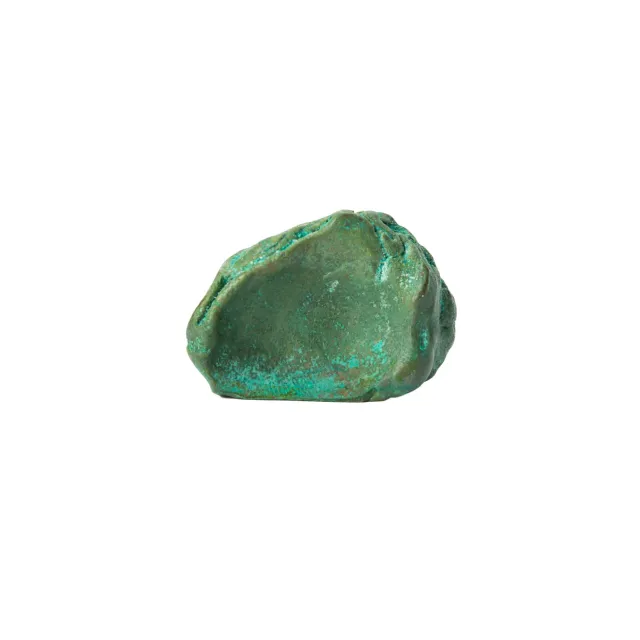 NIVA Design Impronta pomello ottone verde acidato