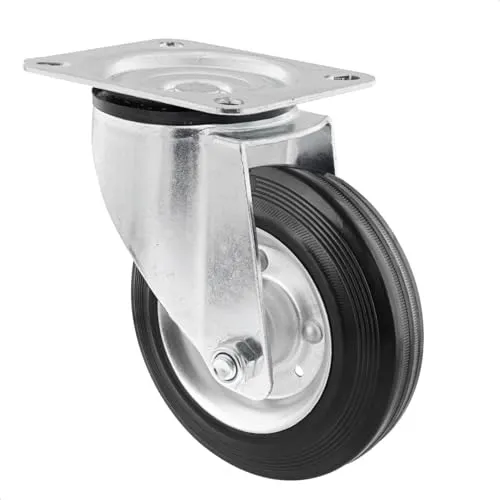 Wagner RO 6160 rotella girevole 160 mm 150 kg gomma