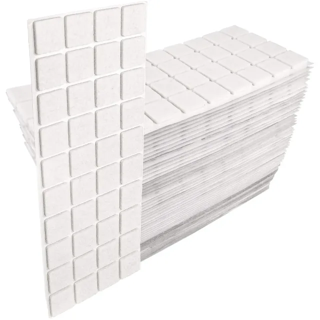 Adsamm feltrini bianchi 25x25 mm 2000 pezzi