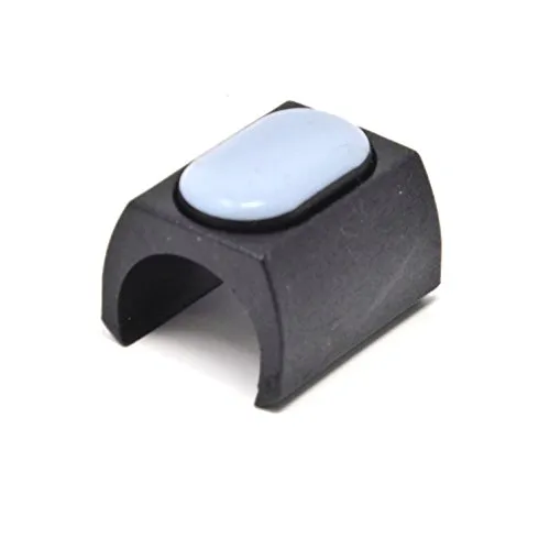 Adsamm 4 pattini PTFE neri perno 20 mm per tubi 19-20