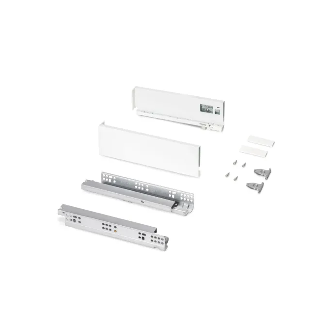 Emuca Concept Kit Cassetto H178 L350 mm Bianco Soft