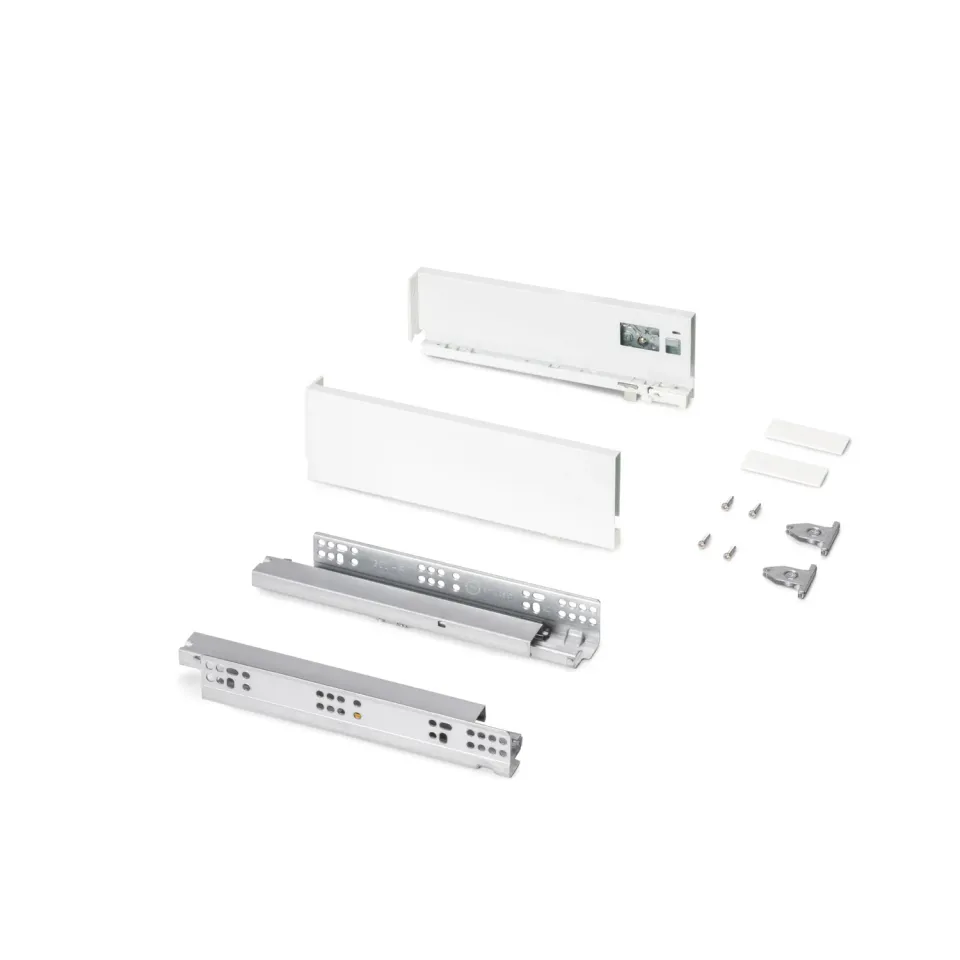 Emuca Concept Kit Cassetto H178 L350 mm Bianco Soft