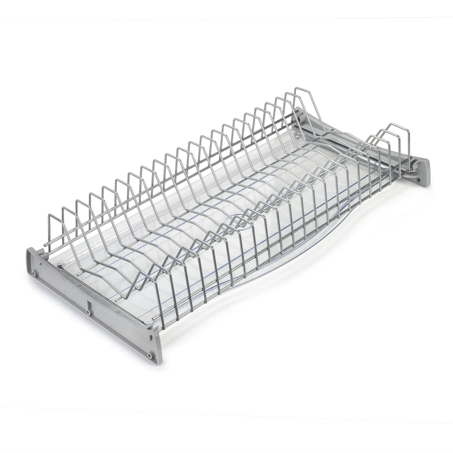 Emuca scolapiatti pensile acciaio 80 cm 28 piatti