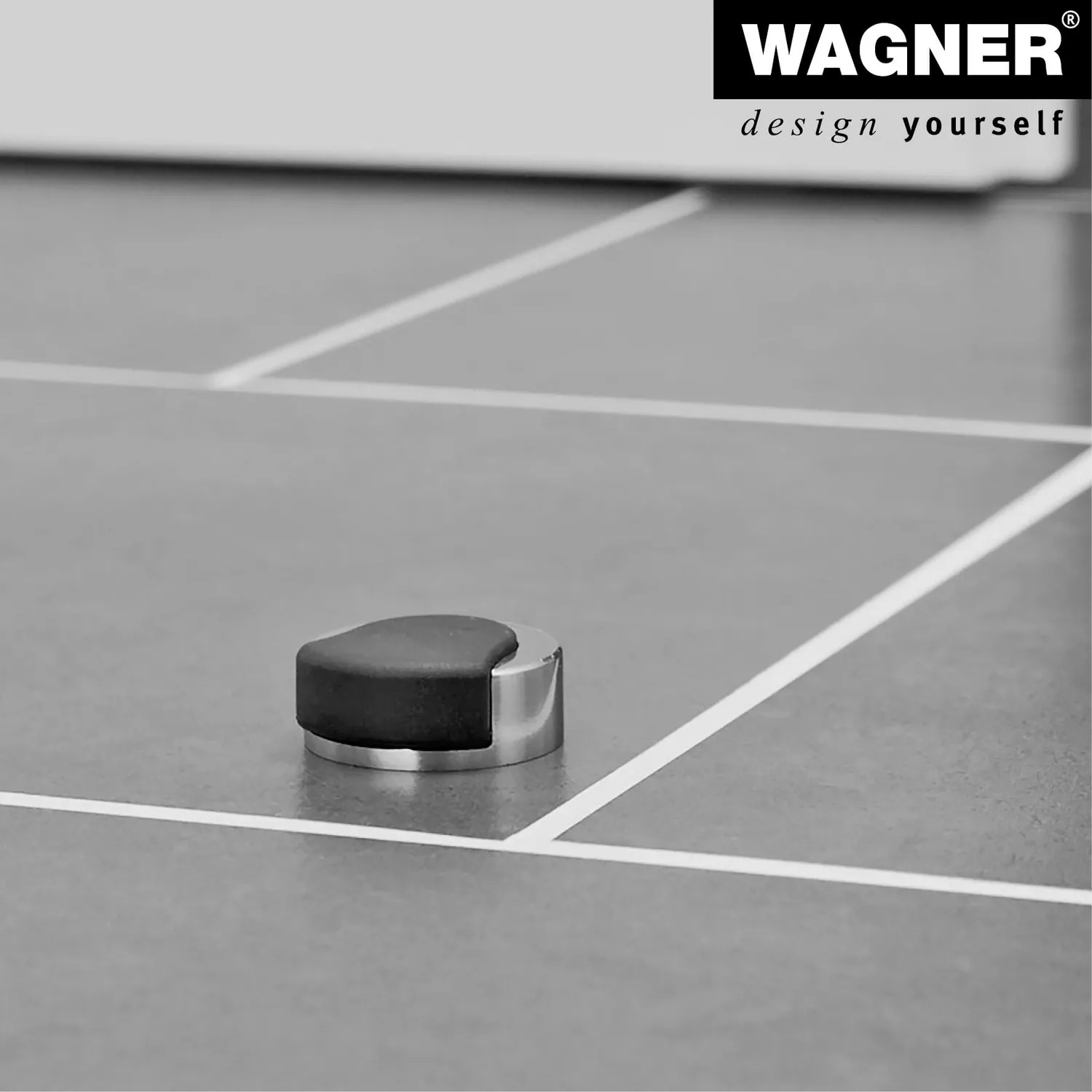 Wagner 15514811 fermaporta a vite Ø 38 mm zinco satinato