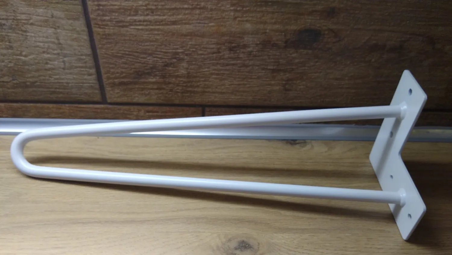 Emuca Hairpin Gambe Tavolo 400mm Nero 4 Pezzi Acciaio