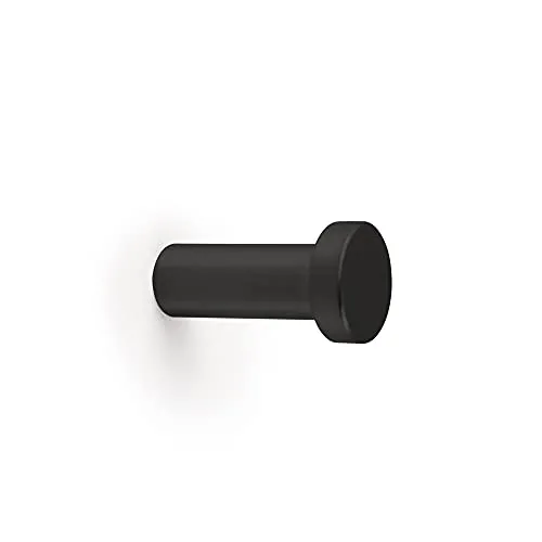 Emuca appendiabiti parete zama nero 7 pezzi
