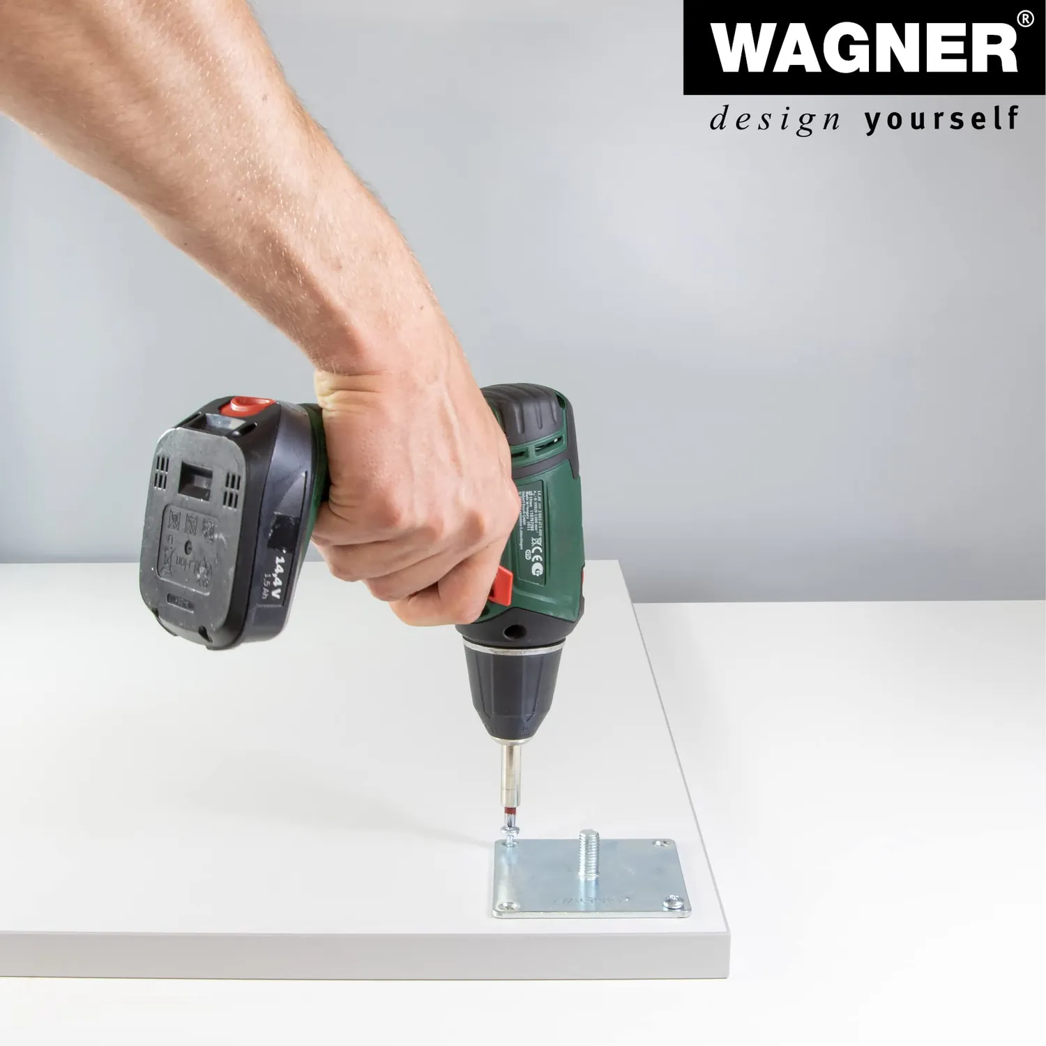 Wagner Teno ST 3512 gamba tavolo acciaio cromo 800 mm