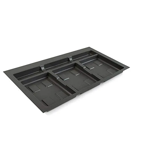 Emuca Harmony base pattumiera 80 cm 736x482 mm grigia