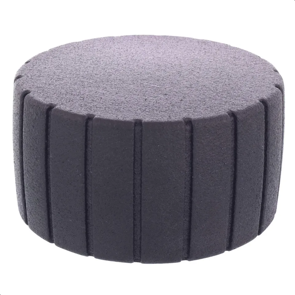 Wagner Screw or Glue Round 15518311 fermaporta nero