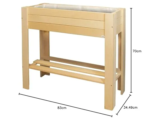 Wagner GreenBox Light aiuola rialzata naturale 83 cm