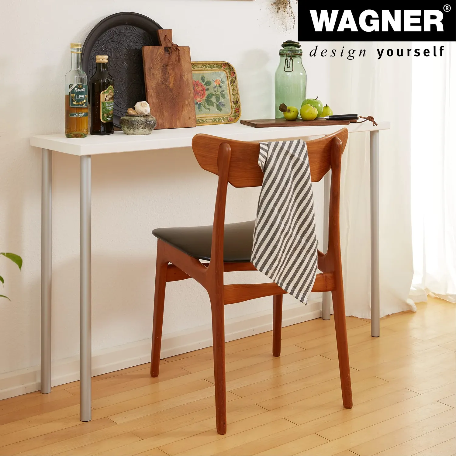 Wagner ST 1837 12183701 gamba telescopica 600-900 mm grigia
