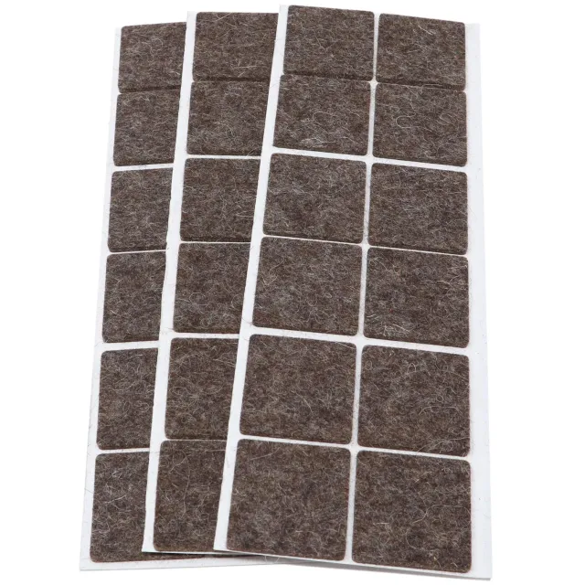 Adsamm Quality Feltrini Lana 35x35 mm Marroni 36 pz Quadrati