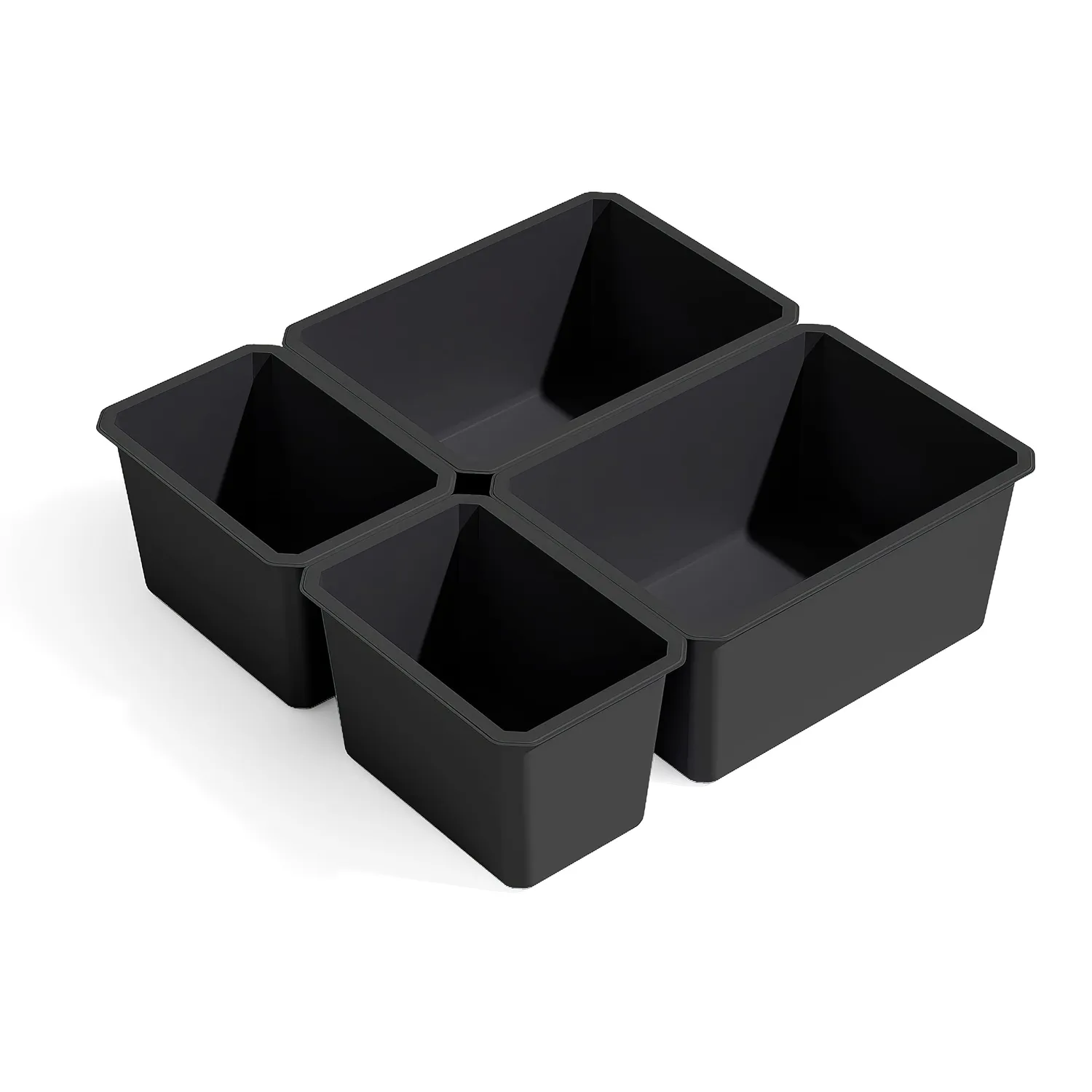 Emuca Tidy organizer cassetti bianchi 6 pezzi ABS impilabili