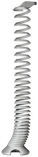 Gedotec H5259 guaina cavi scrivania argento 1300 mm