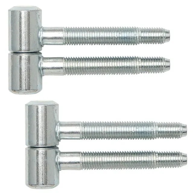 Gedotec Cerniere Porte Legno 16 mm Blu Zincato 2 Pezzi