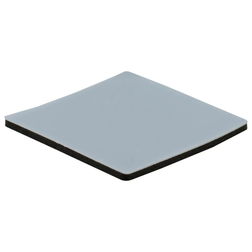 Wagner EH 1230 pattini PTFE adesivi 12 pezzi 30x30 mm grigi