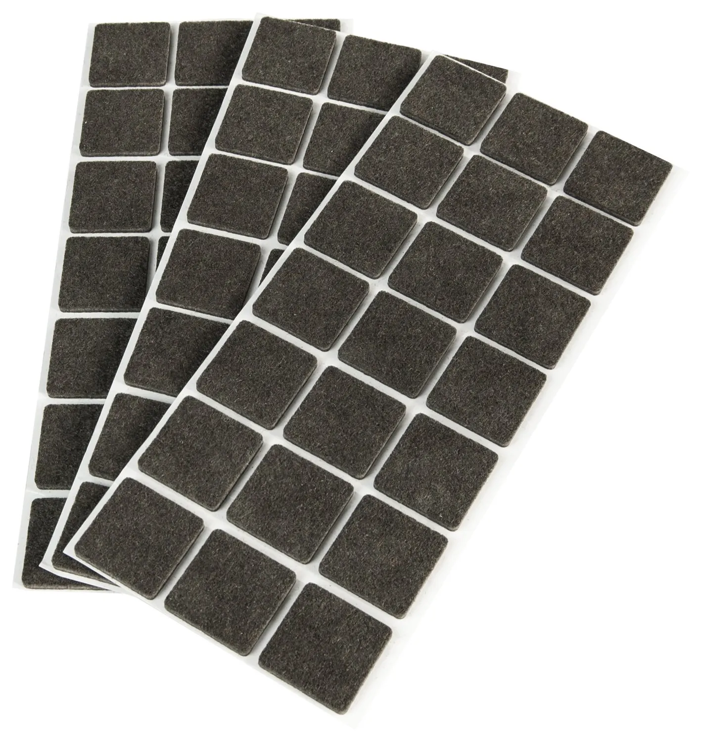 Emuca 2038516 feltrini autoadesivi rotondi ø40 mm marroni 36 pezzi