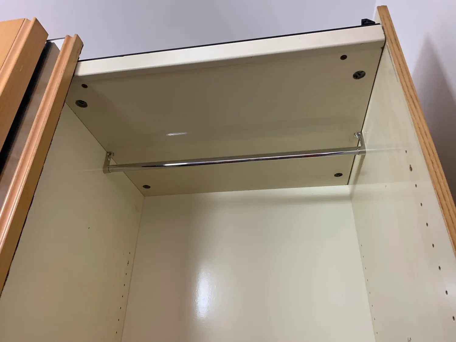 Gedotec supporto asta ovale 30x15 mm cromo 1 pezzo