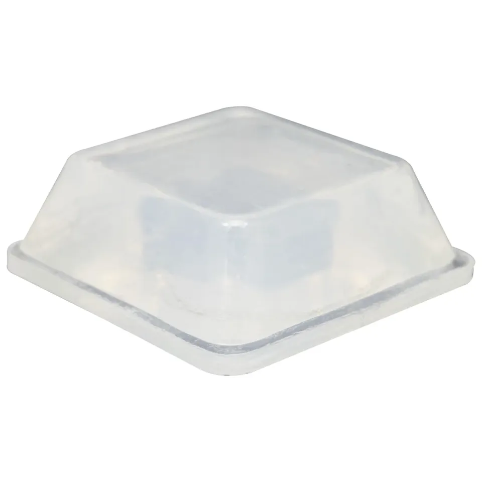 Wagner 15312099 Paracolpi Elastici 20x20 8 Pezzi Trasparenti