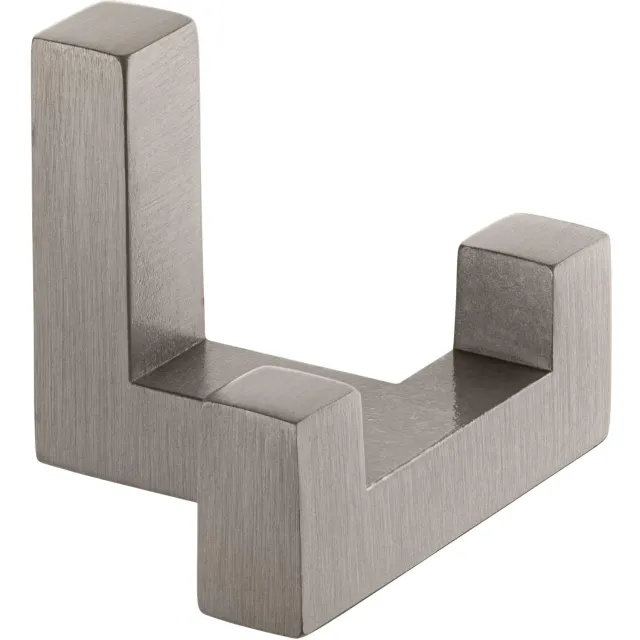 Gedotec Tetris gancio doppio da parete 40x52 mm inox 1 pezzo