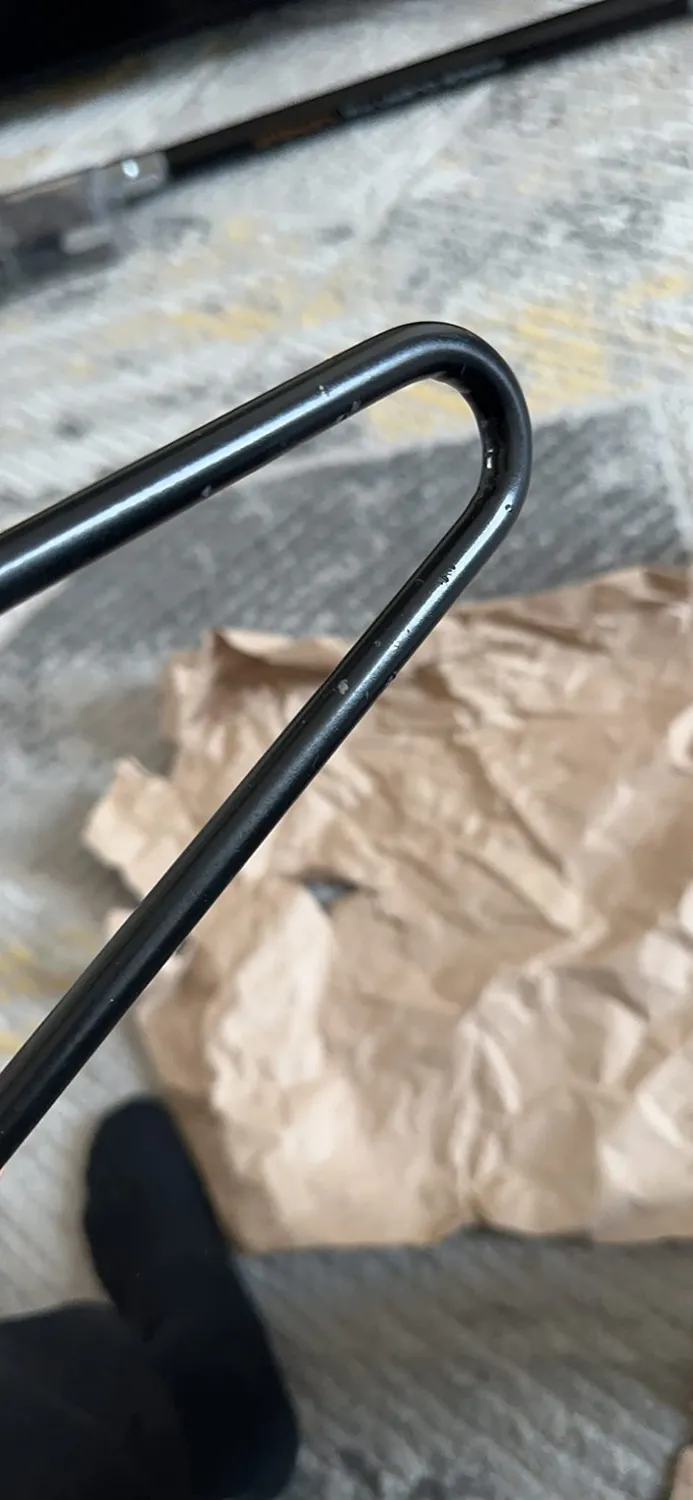 WAGNER HAIRPIN LEG gamba tavolo 20 cm oro acciaio 1 pezzo