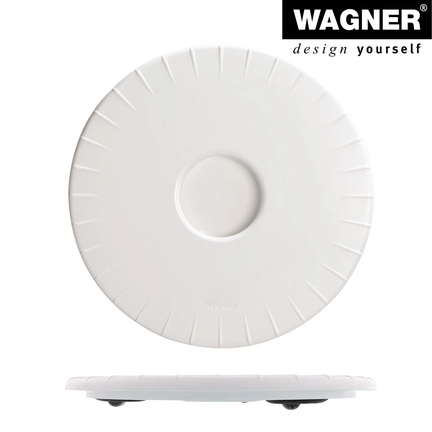 Wagner Ultraflat rullo piante bianco 30x3 cm portata 100 kg