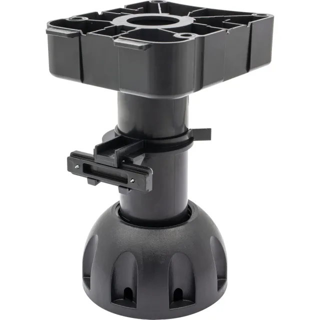 Wagner 12040200 piedino regolabile nero 150-170 mm