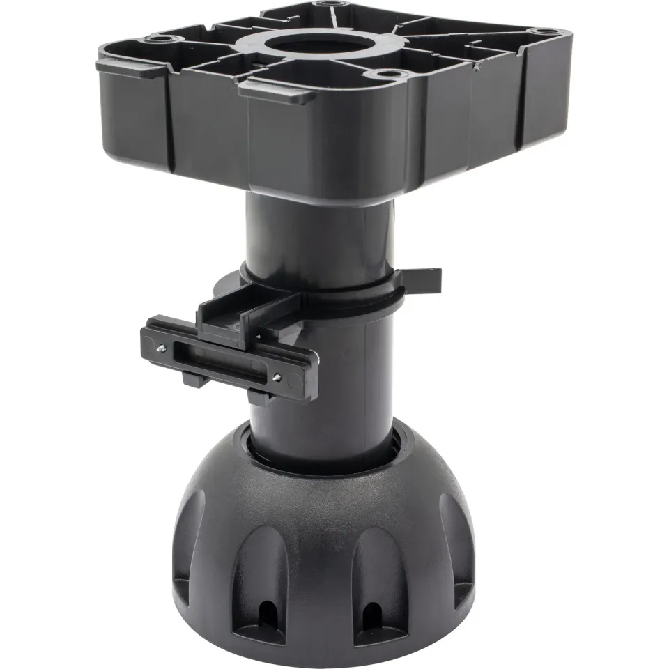 Wagner 12040200 piedino regolabile nero 150-170 mm