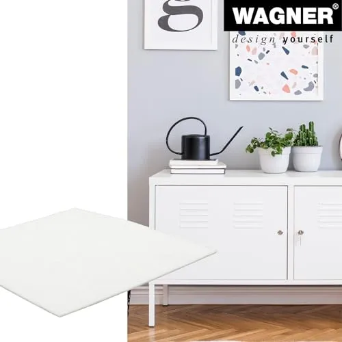 Wagner 15000399 feltro adesivo bianco 100x100 mm da ritagliare
