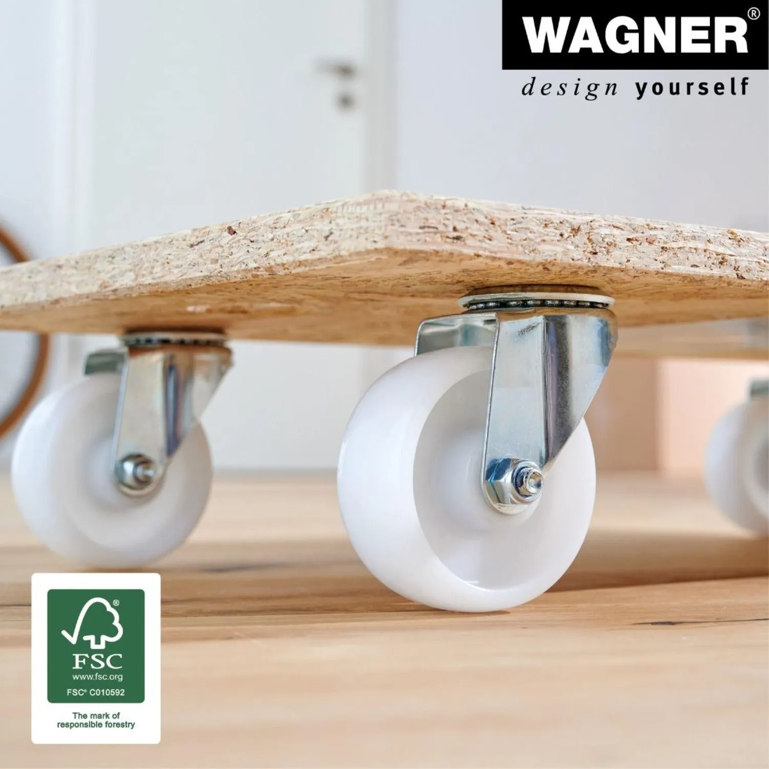 Wagner MM 1630 carrello trasporto 57,5x30 cm portata 400 kg