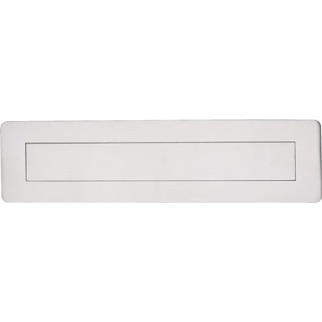 Gedotec 315x80 mm feritoia porta inox argento interna