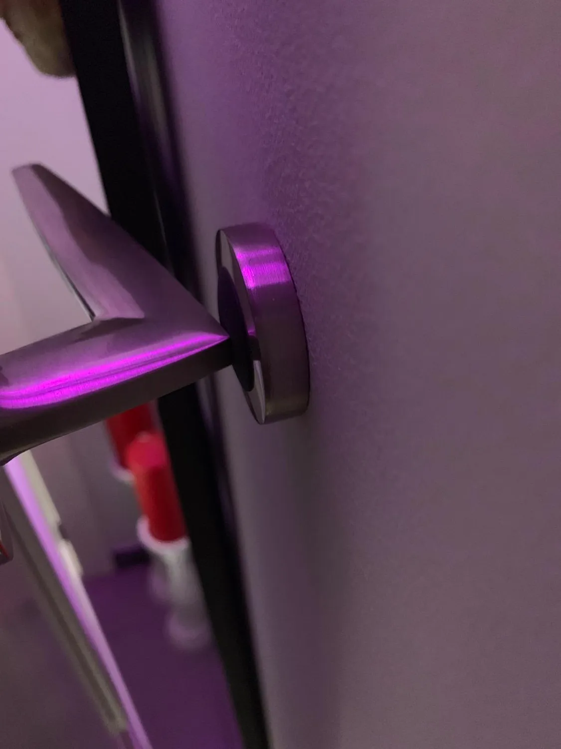 Wagner 15514011 Fermaporta Muro Ø38mm Effetto Inox