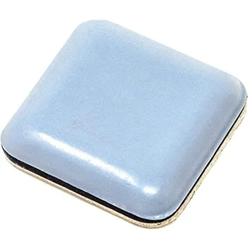 Adsamm Pattini PTFE quadrati 24x24 mm 32 pezzi 5 mm